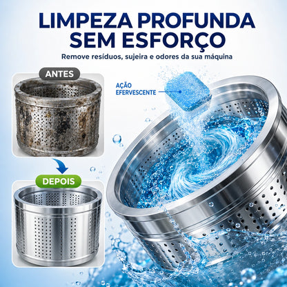 Pastilhas Para Limpar Máquina de Lavar