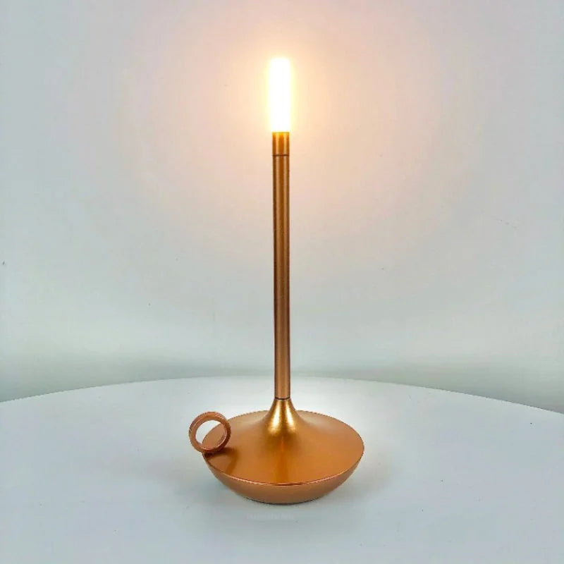Luminária de Mesa LED Sem Fio Recarregável para Decoração Noturna