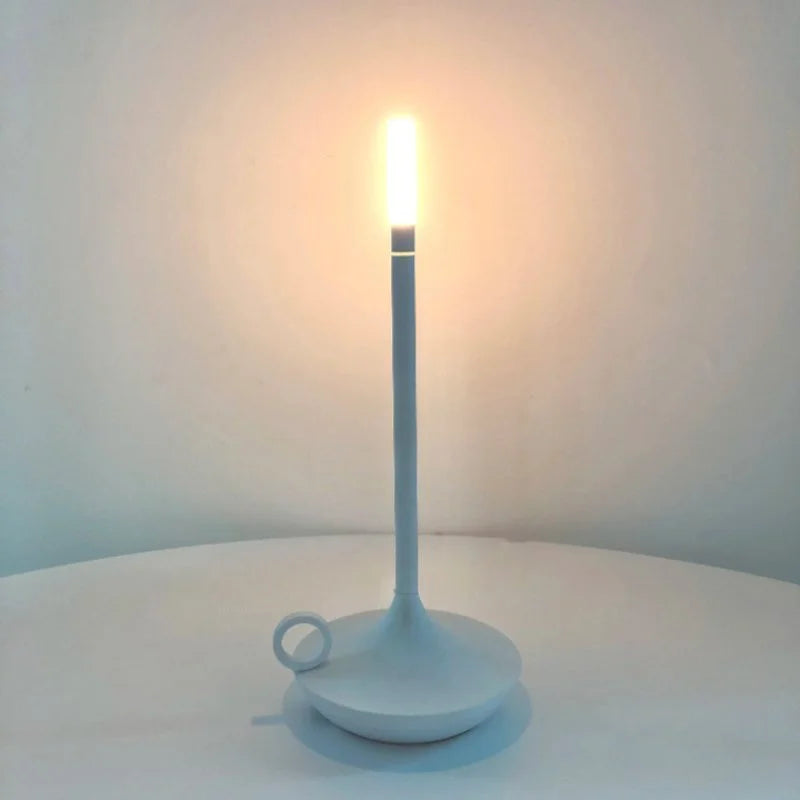 Luminária de Mesa LED Sem Fio Recarregável para Decoração Noturna