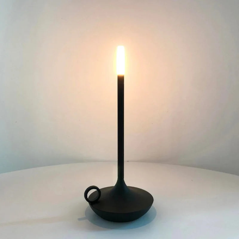 Luminária de Mesa LED Sem Fio Recarregável para Decoração Noturna