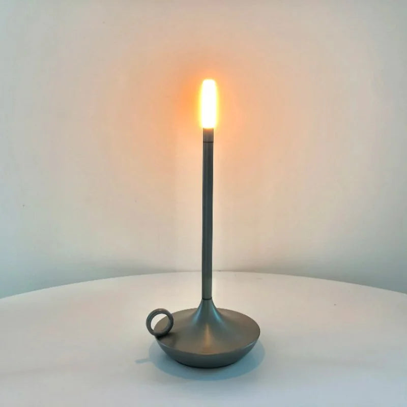 Luminária de Mesa LED Sem Fio Recarregável para Decoração Noturna