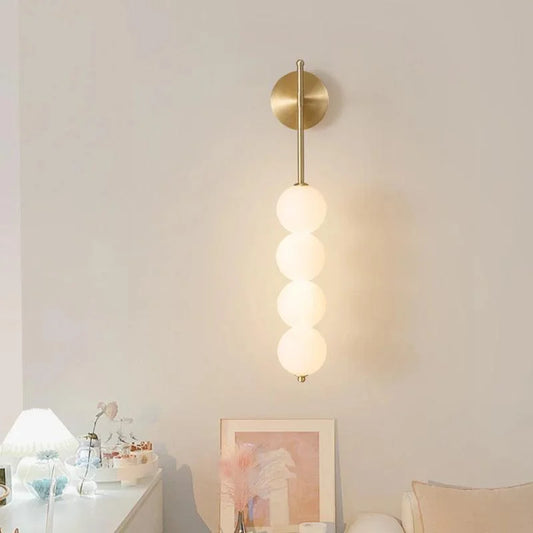 Luminária de Parede LED Minimalista Estilo Nórdico para Decoração