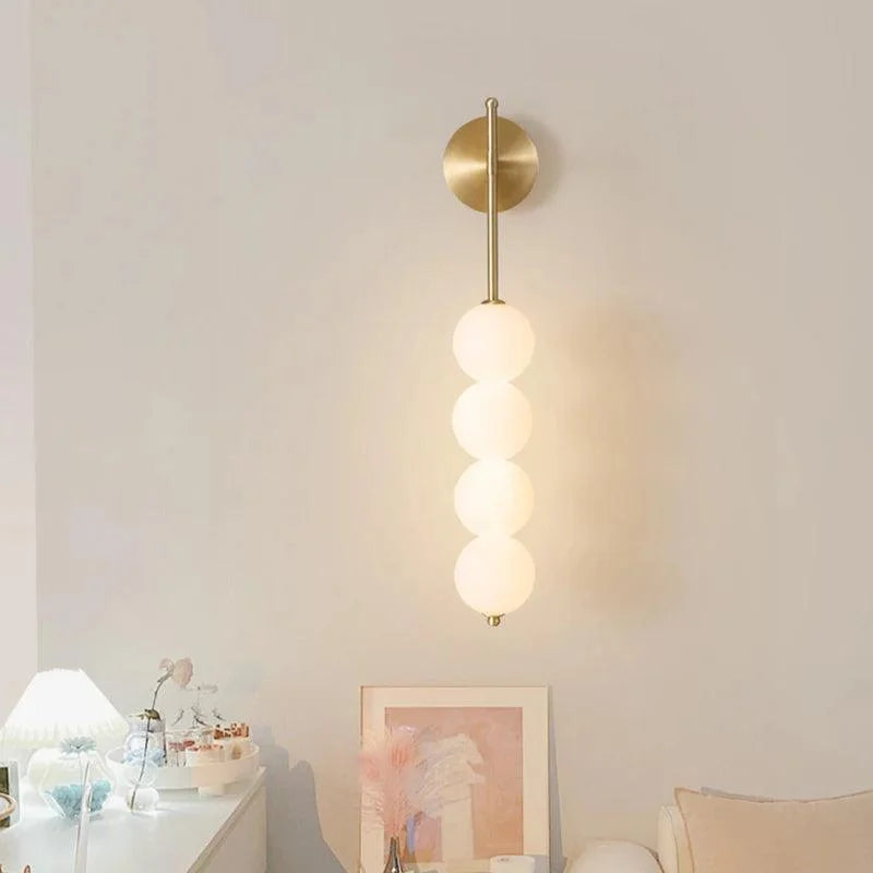 Luminária de Parede LED Minimalista Estilo Nórdico para Decoração