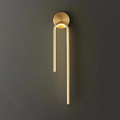 Luminária de Parede LED Moderna para Decoração e Iluminação