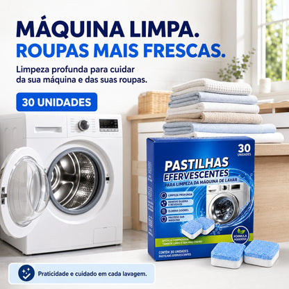 Pastilhas Para Limpar Máquina de Lavar