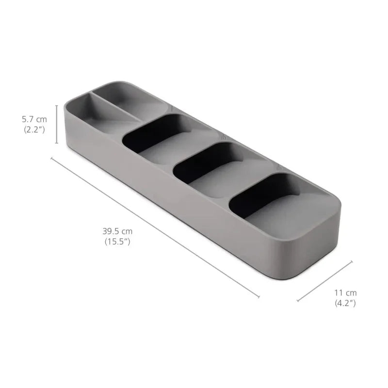 Organizador de Talheres com Compartimentos para Gaveta de Cozinha - Prático e Funcional