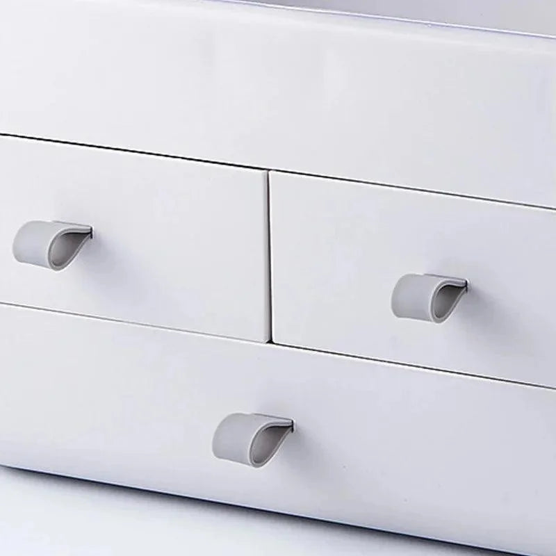 Organizador Impermeável Multicolor para Maquiagem e Joias - Ideal para Mesa