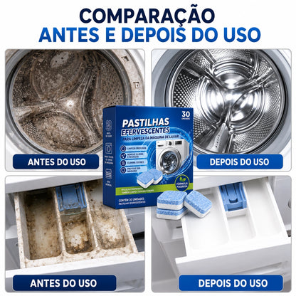 Pastilhas Para Limpar Máquina de Lavar