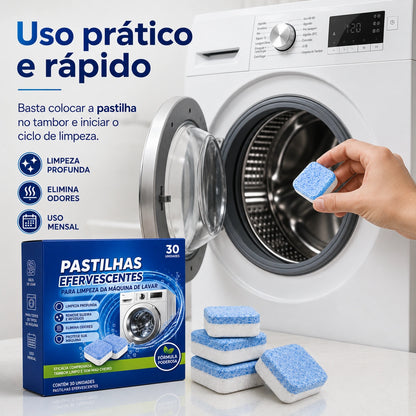 Pastilhas Para Limpar Máquina de Lavar