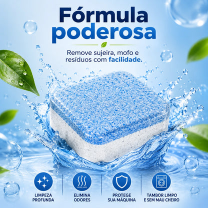 Pastilhas Para Limpar Máquina de Lavar