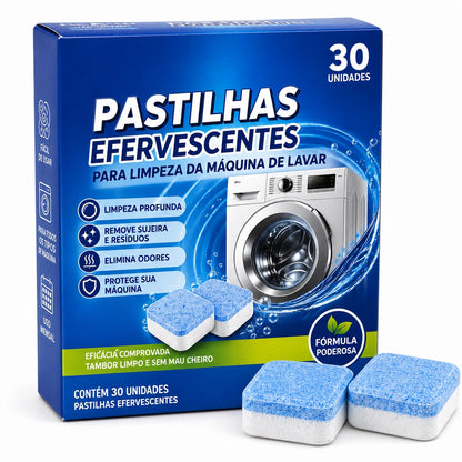 Pastilhas Para Limpar Máquina de Lavar