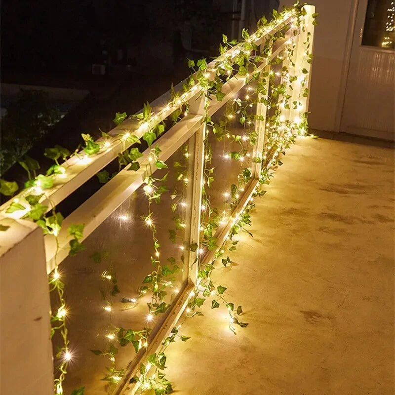Planta Decorativa Brilhante com Iluminação LED - Ideal para Decoração de Ambientes