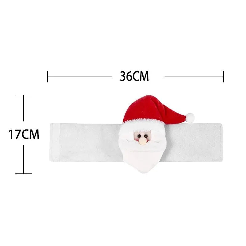 Prendedor de Cortina Vermelho Natalino para Decoração Festiva