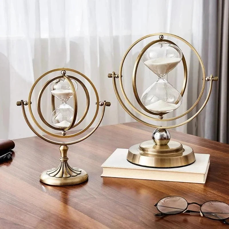 Relógio de Areia Estilo Nórdico para Decoração - Ampulheta Elegante