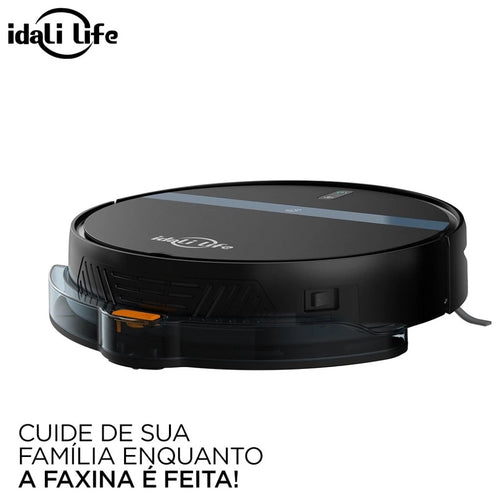 Robô Aspirador 3 em 1 – Aspira, Varre e Passa Pano