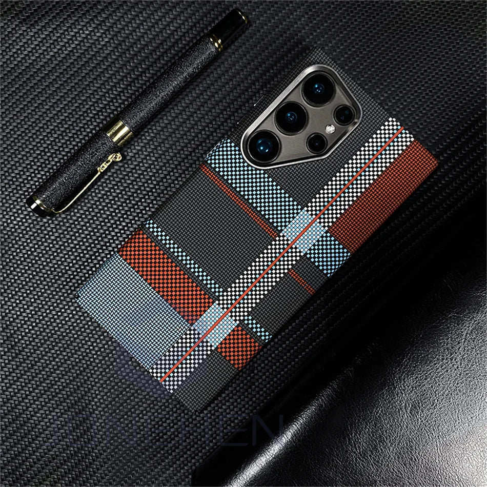 Samsung Super Luxury Carbon Fiber Phone Case