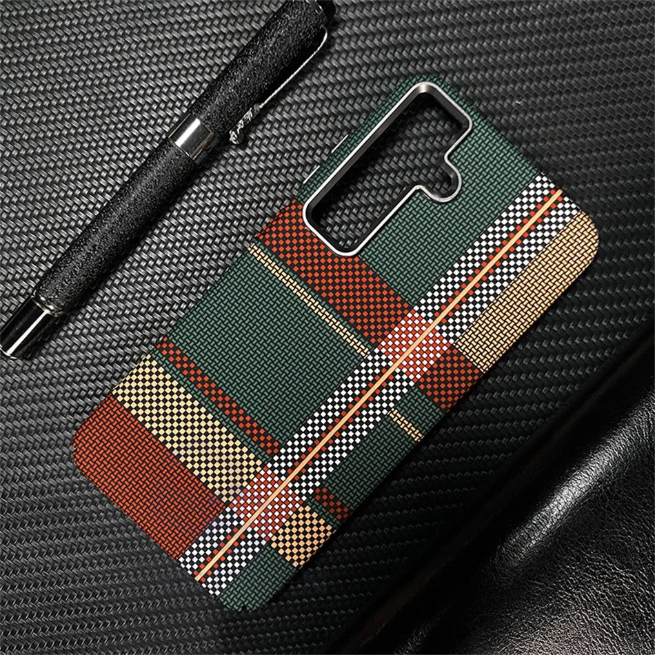 Samsung Super Luxury Carbon Fiber Phone Case