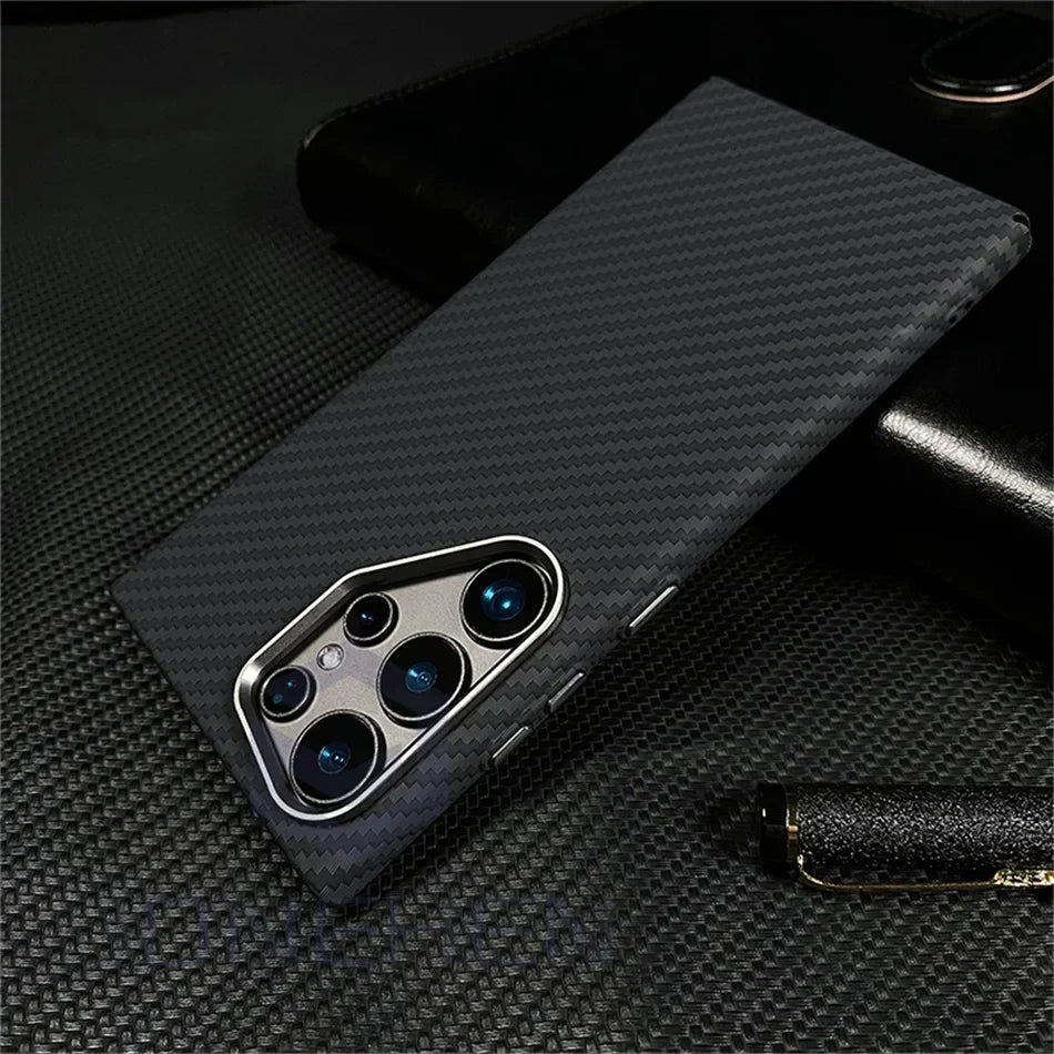 Samsung Super Luxury Carbon Fiber Phone Case