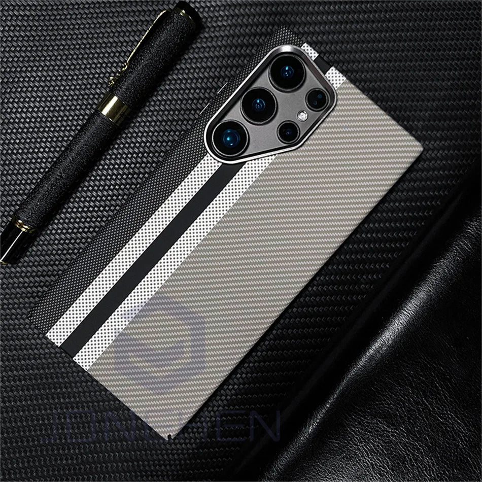 Samsung Super Luxury Carbon Fiber Phone Case