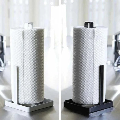 Suporte de Papel Toalha de Metal para Bancada e Cozinha - Acessório Prático e Moderno