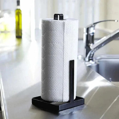 Suporte de Papel Toalha de Metal para Bancada e Cozinha - Acessório Prático e Moderno