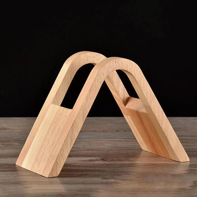 Suporte Vertical para Filtro de Café em Bambu Maciço