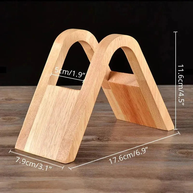 Suporte Vertical para Filtro de Café em Bambu Maciço