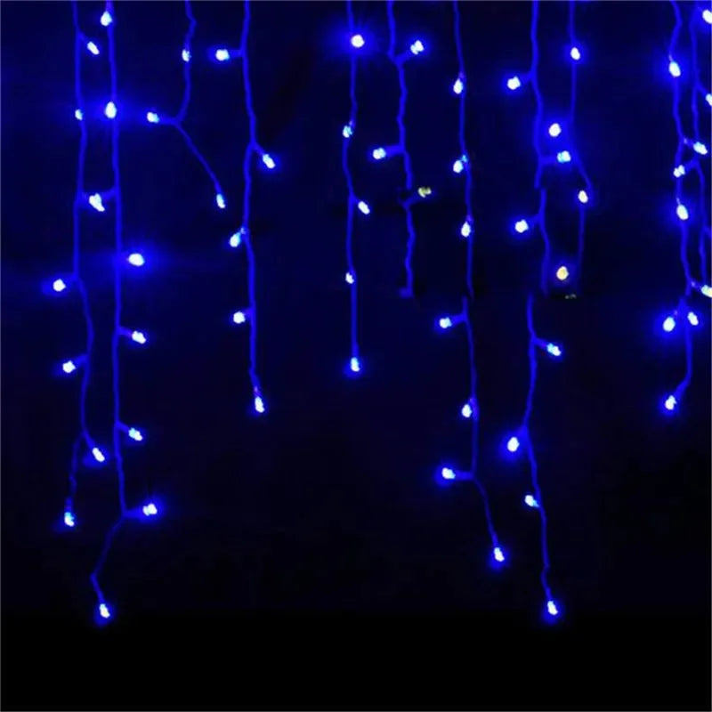 Varal de Luzes de Natal Brilhante 5 Metros para Decoração Festiva